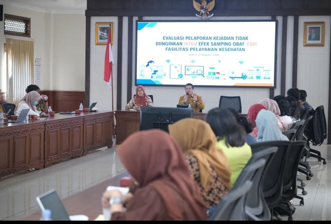 BPOM dan Pemkot Surakarta Dorong Pelaporan KTD/ESO untuk Perkuat Keselamatan Pasien