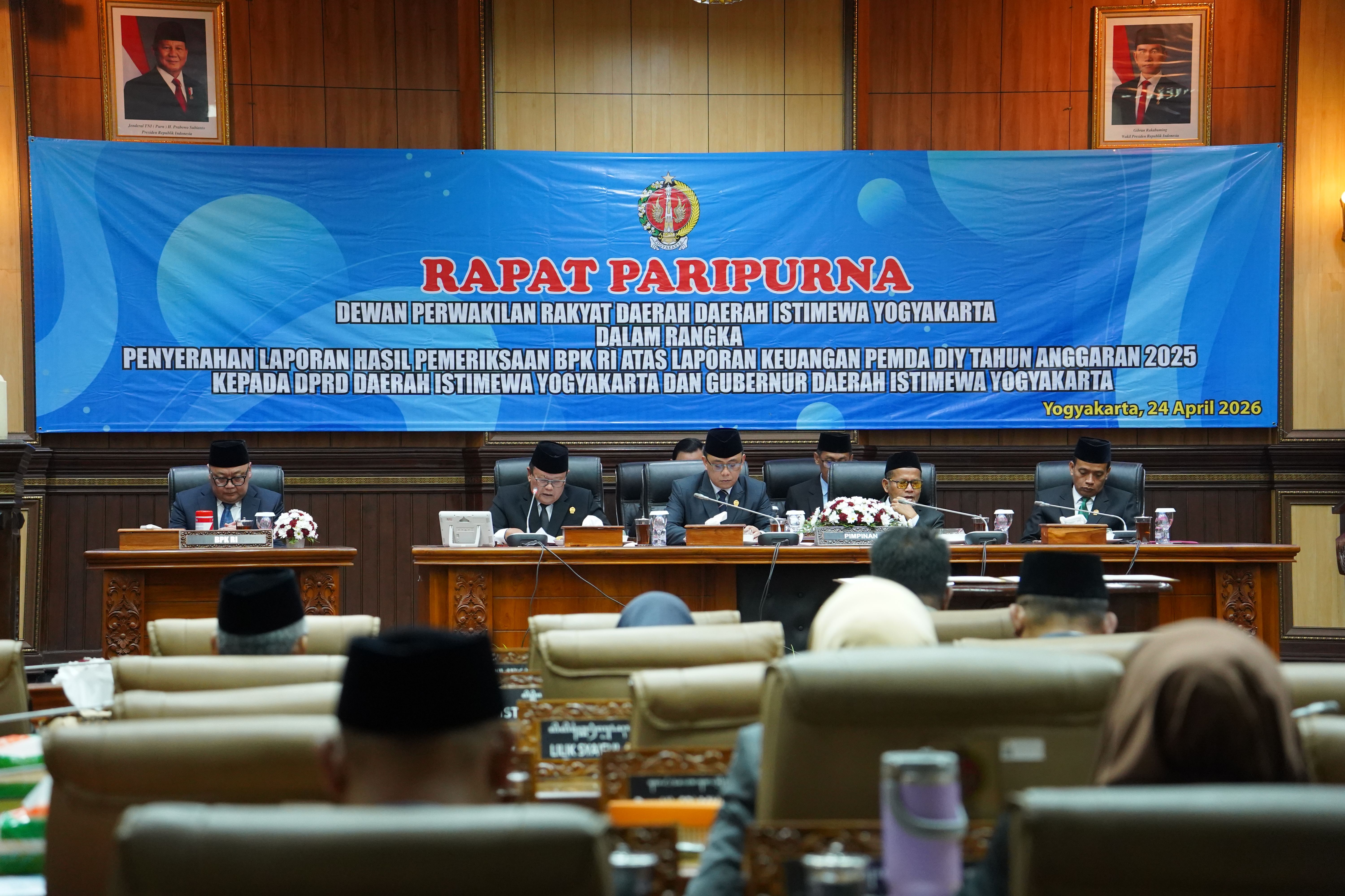 Pemda DIY Raih Opini WTP Ke-16 Atas Laporan Keuangan 2025