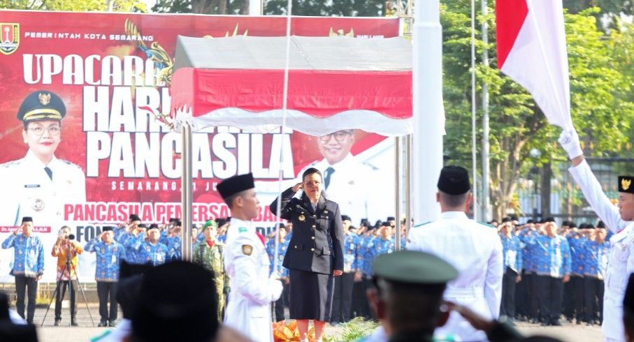 Wali Kota Agustina Sebut Pancasila Sebagai Kompas Pembangunan Kota Semarang