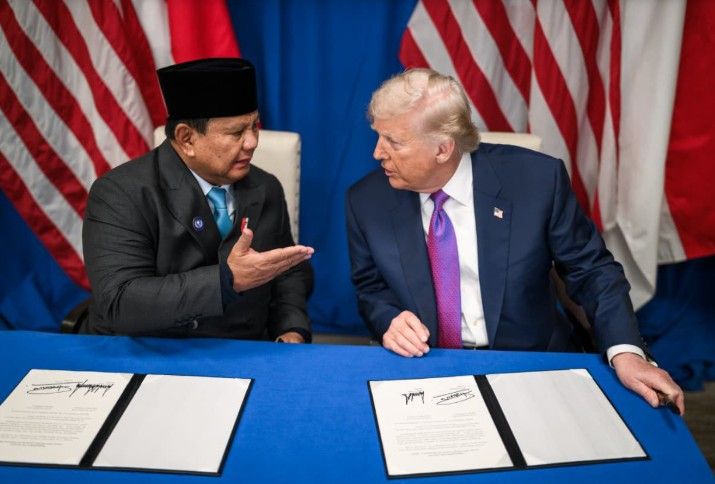 Pertemuan Eksklusif Prabowo–Trump di Washington