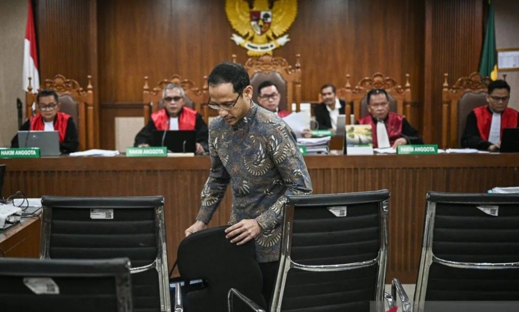 Sidang Korupsi Chromebook: Nadiem Klaim Sudah Tak Punya Kendali di Gojek