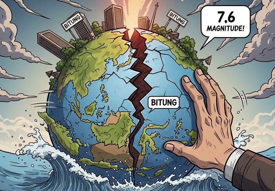 Megathrust di Laut Maluku: Gempa Besar Picu Tsunami Kecil di Bitung