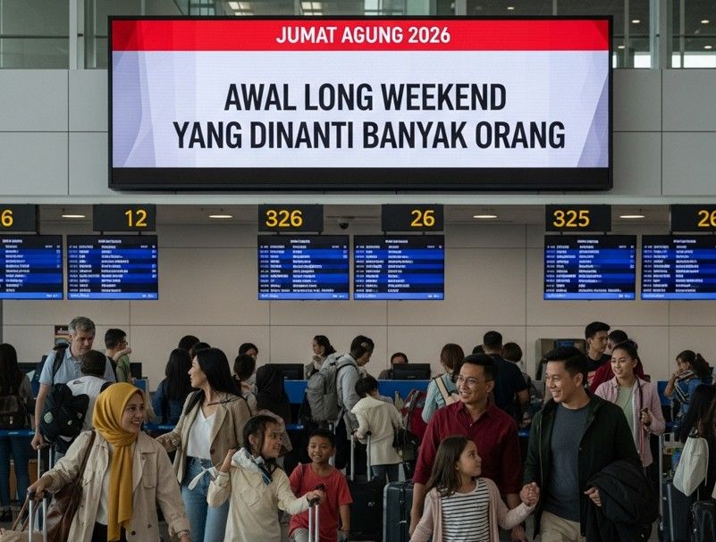 Libur Jumat Agung 2026, Awal Long Weekend yang Dinanti Banyak Orang