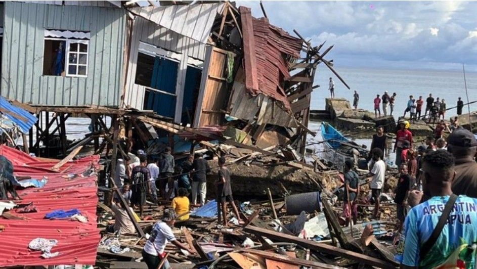 Bom Tua Sisa Perang Dunia II Meledak di Biak, 5 Warga Tewas dan 3 Masih Hilang
