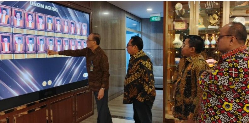 Ketua MA Terima Audiensi SMSI Bahas Budaya Mediasi