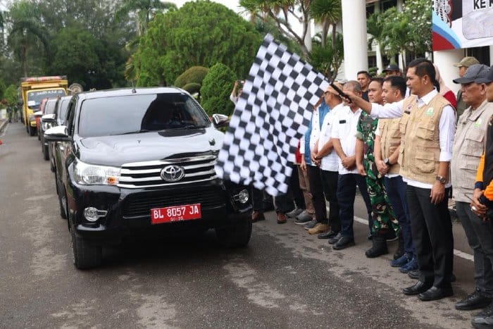 Sekda Aceh Lepaskan Ribuan ASN Bantu Pemulihan Daerah Terdampak Bencana Banjir