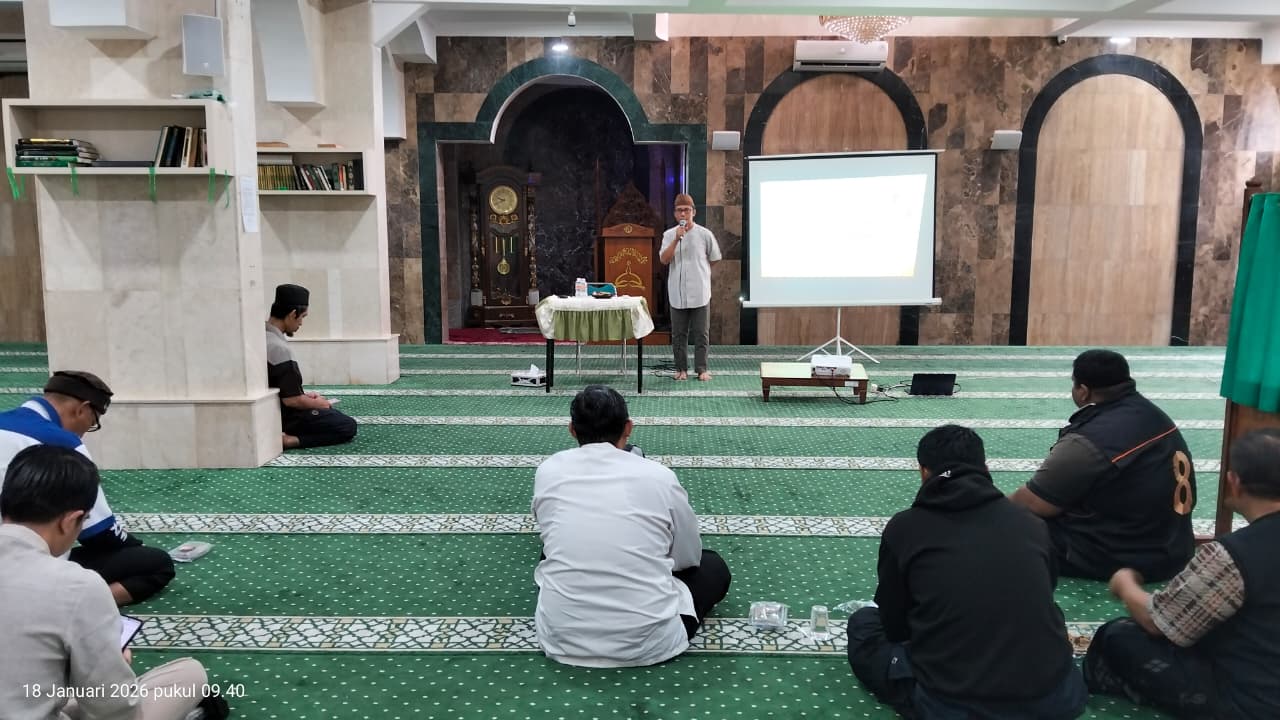 Masjid Al-Mudzakarah Selenggarakan Pelatihan Pengobatan 