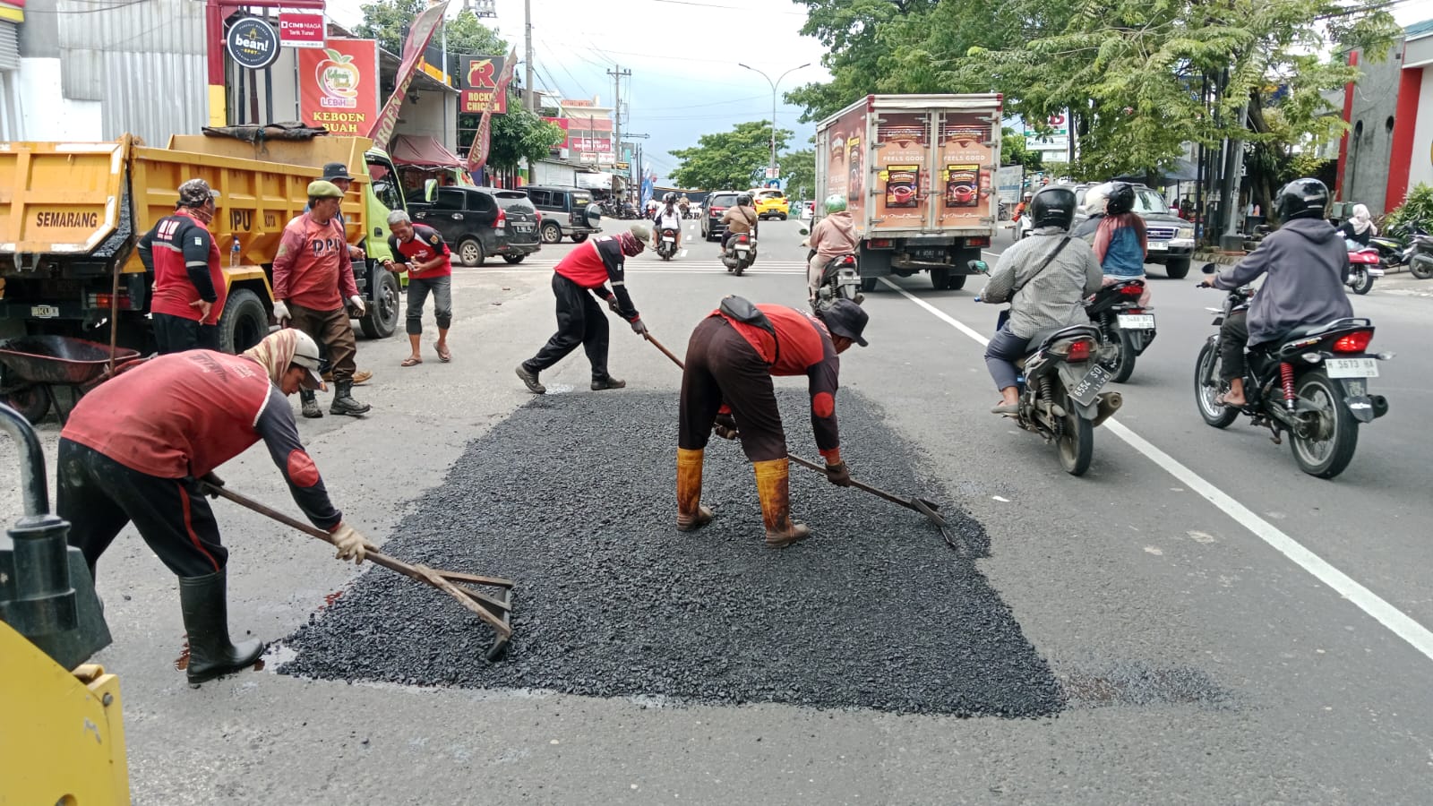 Wali Kota Semarang Agustina Wilujeng Pastikan 97 Persen Jalan Kota Siap Sambut Pemudik