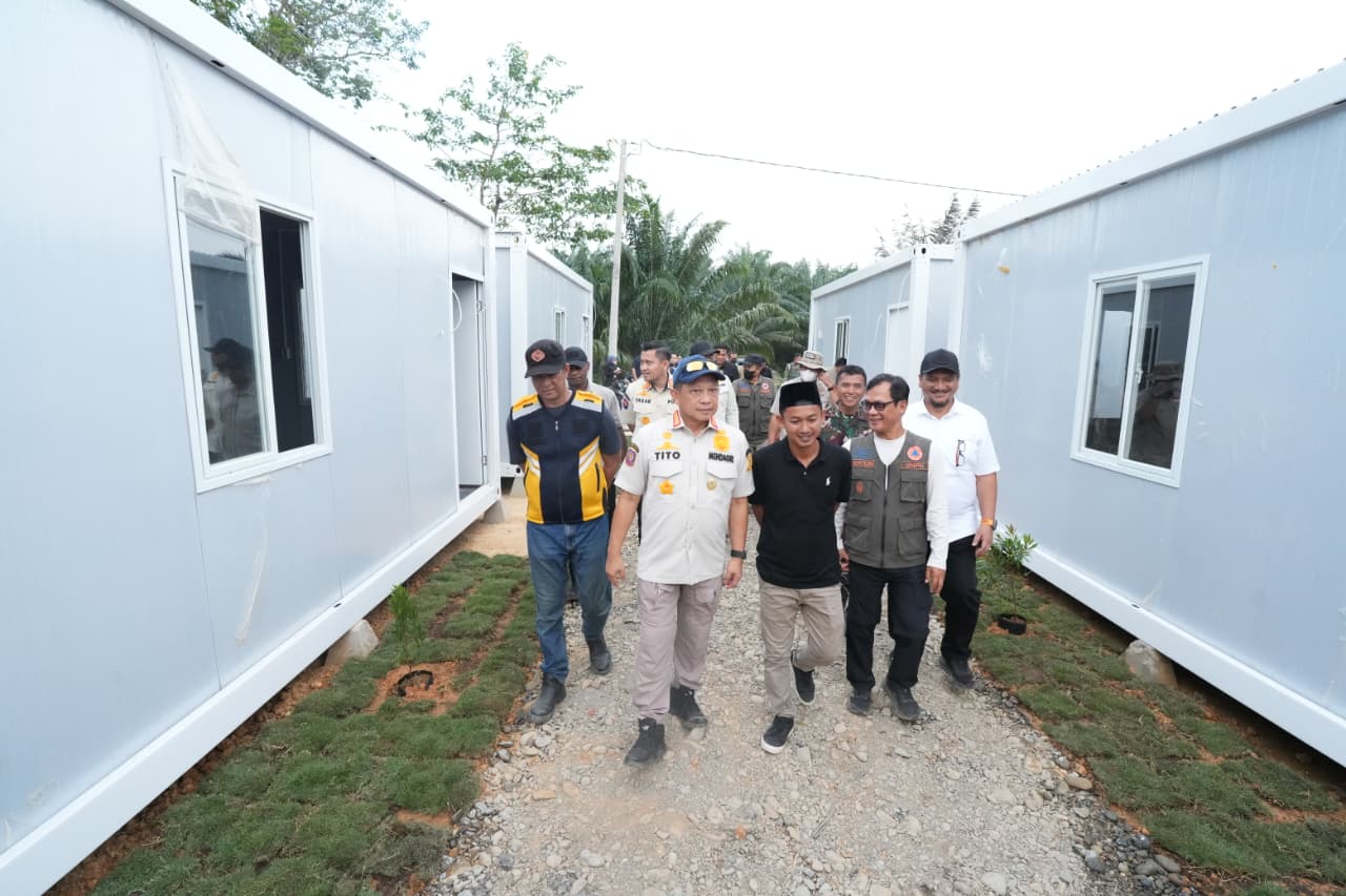 Huntara Segera Rampung, Penyintas di Desa Lubuk Sidup Siap Memulai Hidup Baru