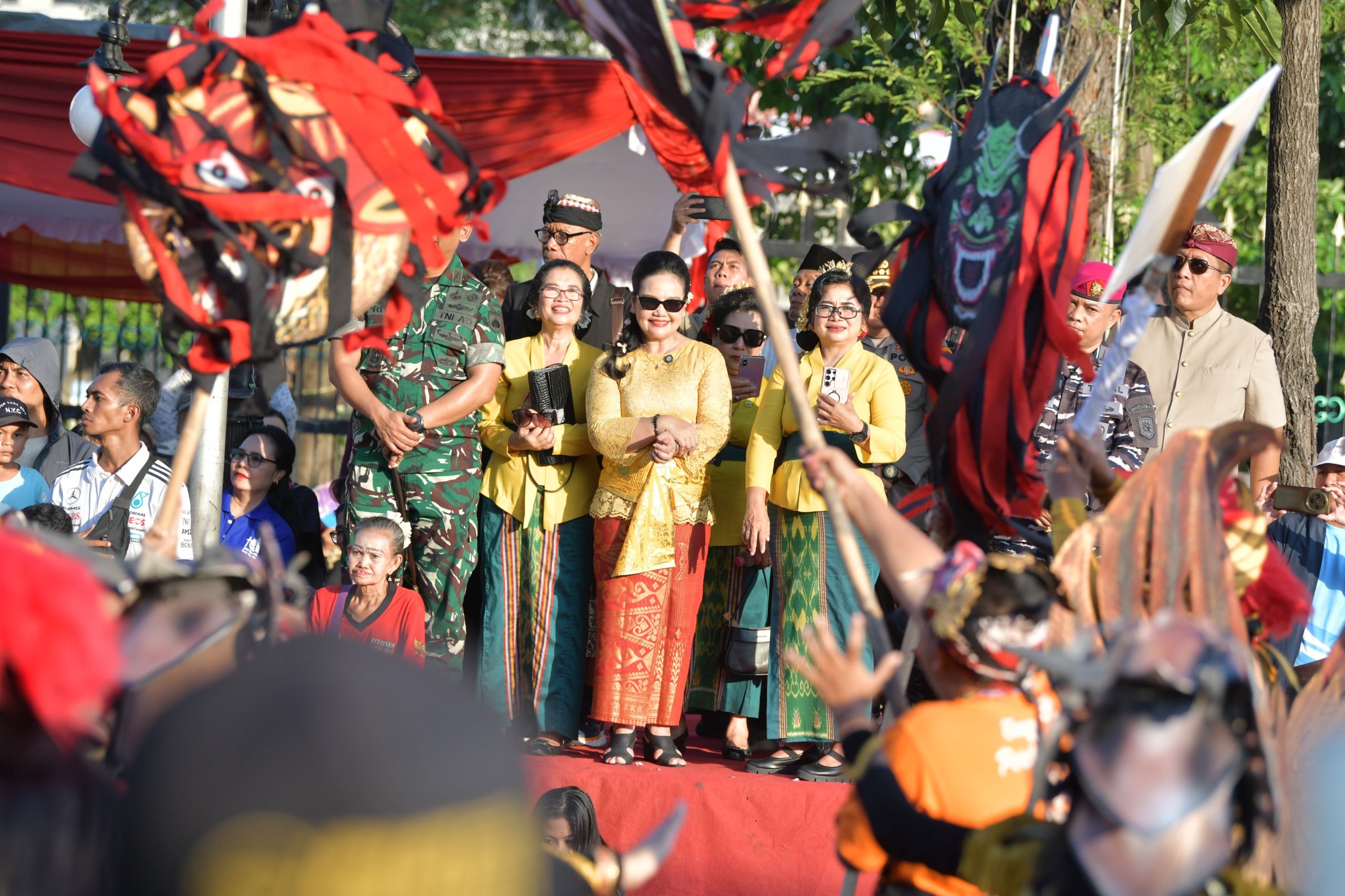 Wali Kota Semarang Agustina Wilujeng Bangga Ribuan Peserta Lintas Iman Ramaikan Pawai Ogoh-Ogoh 