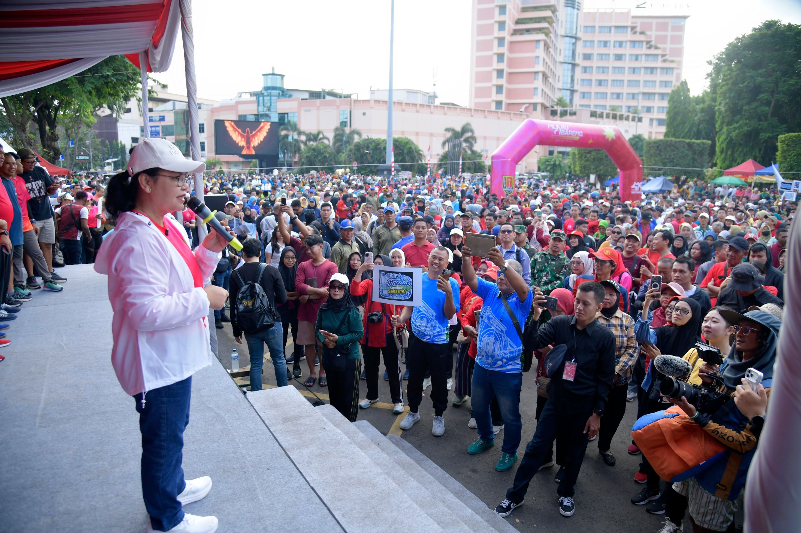 Pesan Wali Kota Agustina di Mlaku Bareng 479: Semarang Maju Jika Pemerintah dan Warga Berjalan Bersama