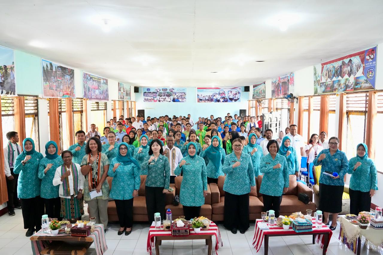 PKK Pusat Dorong Edukasi Masif di NTT: Lawan Kekerasan Mulai dari Lingkungan Pertemanan!
