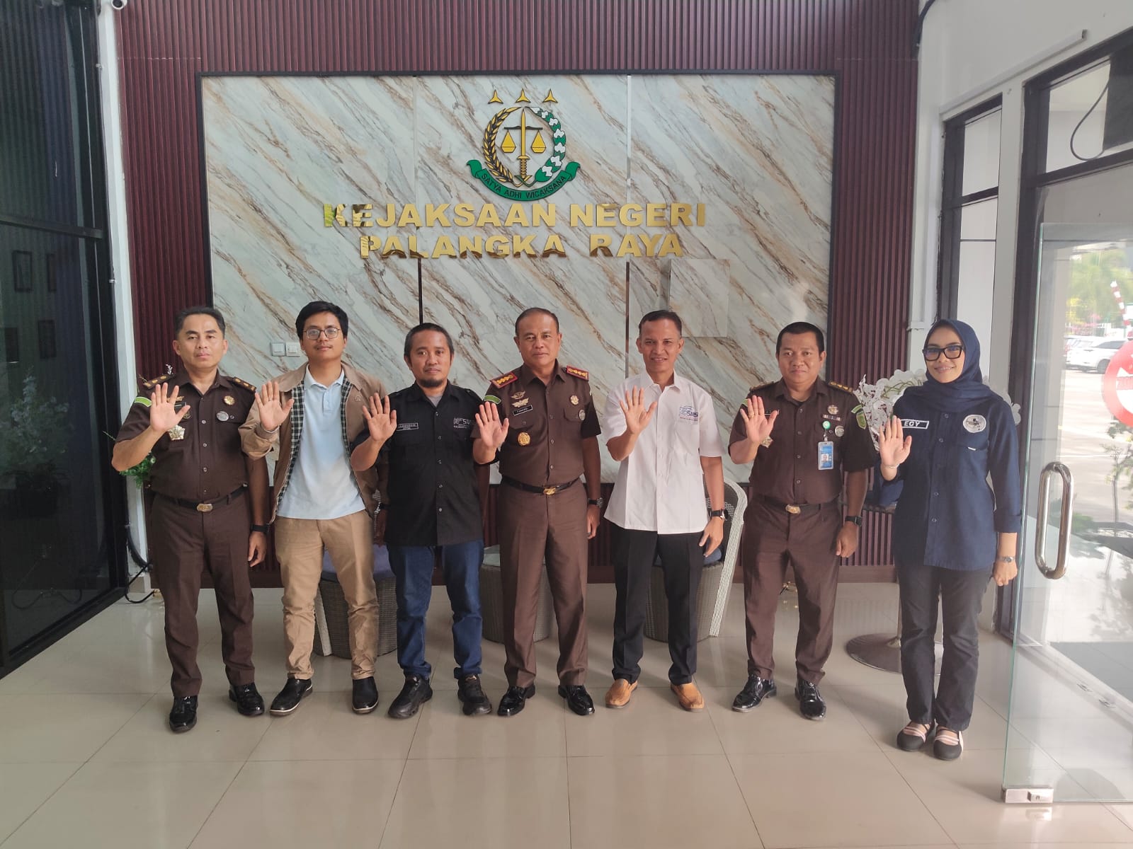 SMSI Kalimantan Tengah dan Kejari Palangka Raya Perkuat Kolaborasi Lewat News Room Jaga Desa