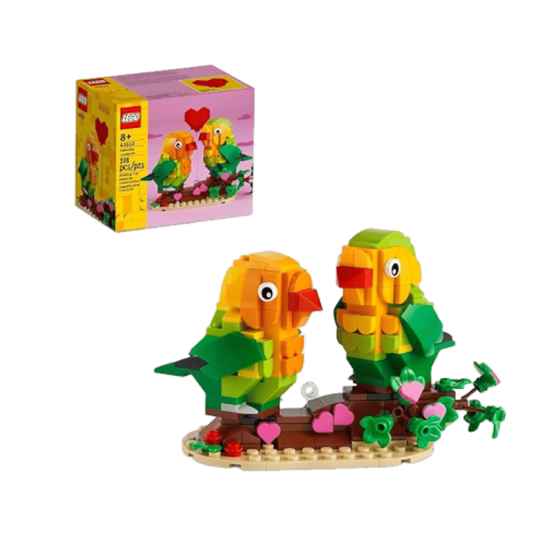 Valentine Lovebirds Building Set