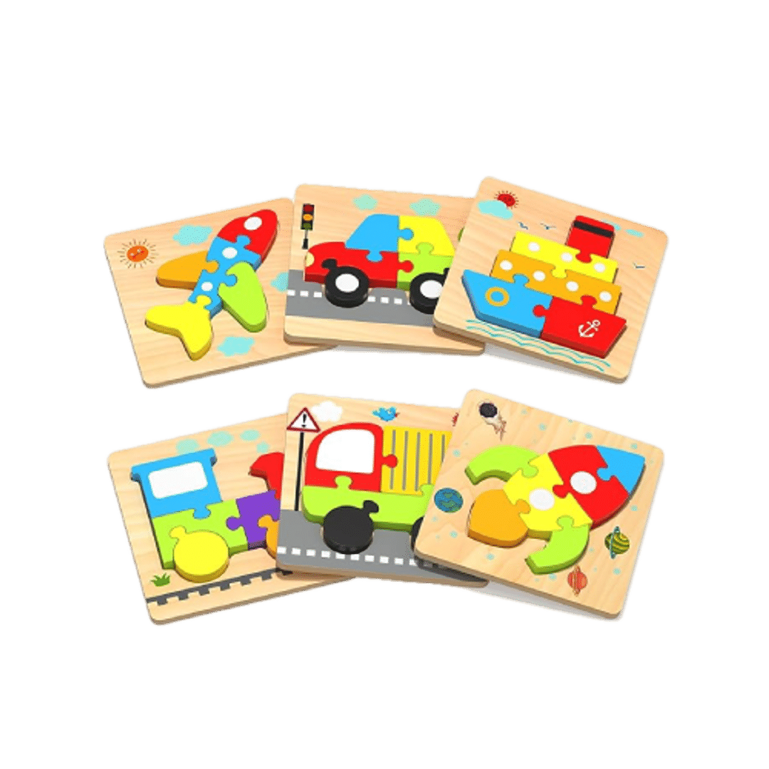 Vehicle Shape Puzzles