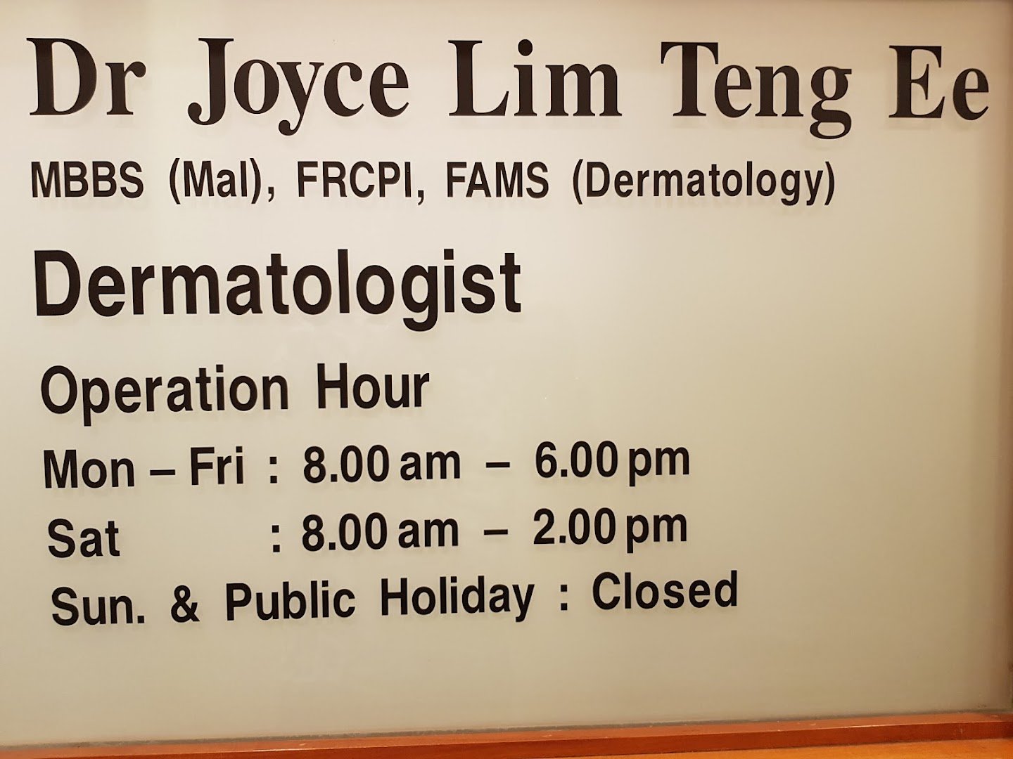 Photo 3 for Joyce Lim Skin & Laser Clinic