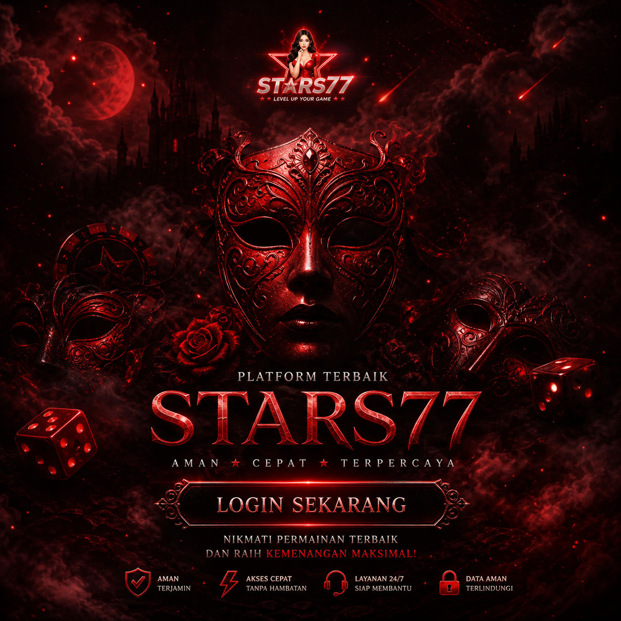 Galeri foto Stars77 Anti Rungkad Cocok Buat Main Situs Pragmatic Gampang Menang Hari Ini di Jakarta