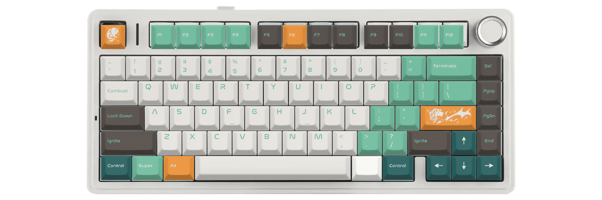 Firefly Aula F75 custom keycaps