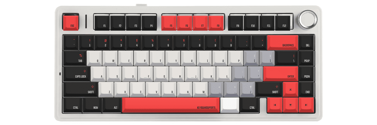 KEYBOARDSPORTS Aula F75 custom keycaps
