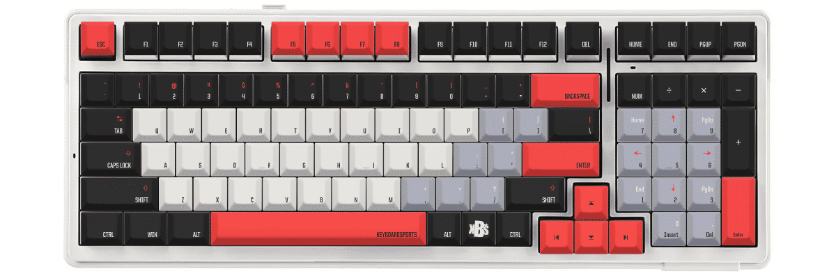KEYBOARDSPORTS Aula F99 custom keycaps