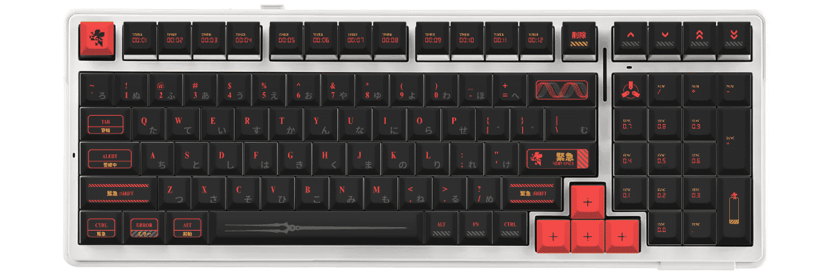 NERV ONLY Aula F99 custom keycaps