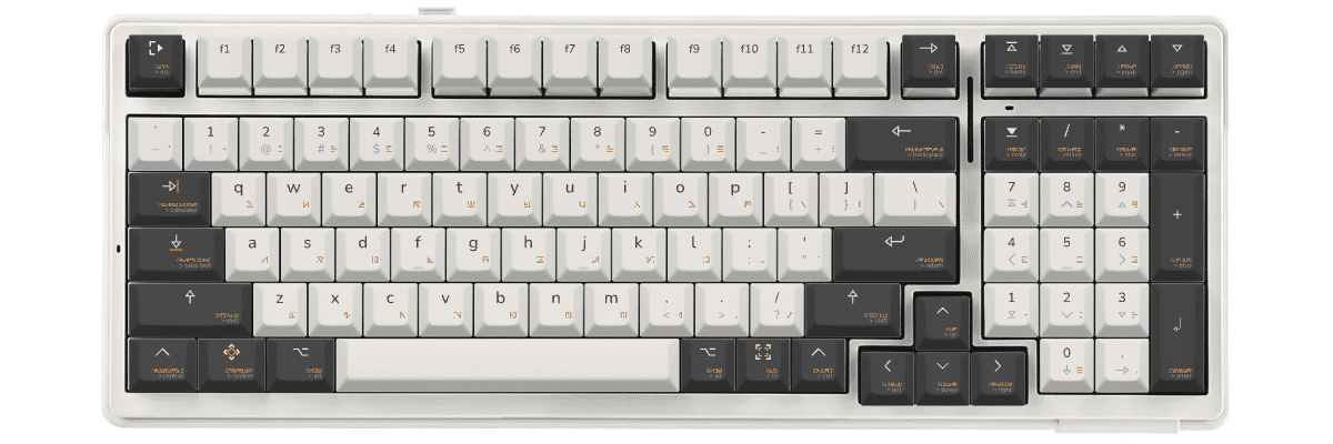 proxima rūnō Aula F99 custom keycaps