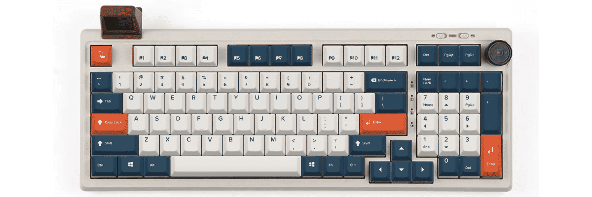 Bluefire Fox Tales Epomaker RT100 custom keycaps