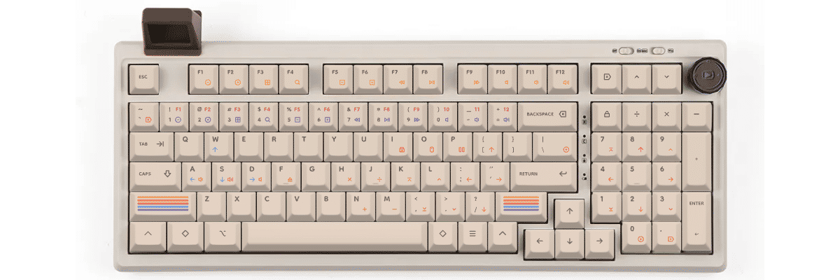 Epoch Light Epomaker RT100 custom keycaps