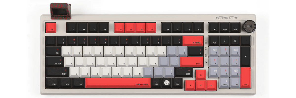 KEYBOARDSPORTS Epomaker RT100 custom keycaps