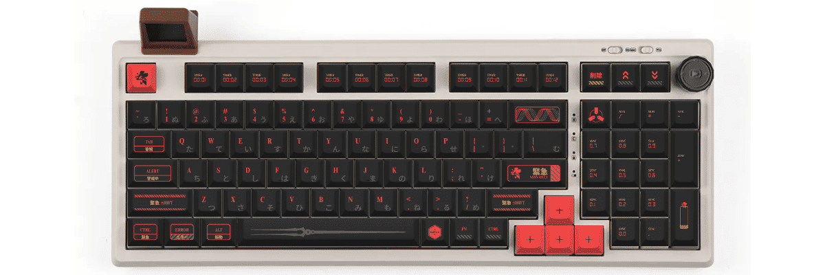 NERV ONLY Epomaker RT100 custom keycaps