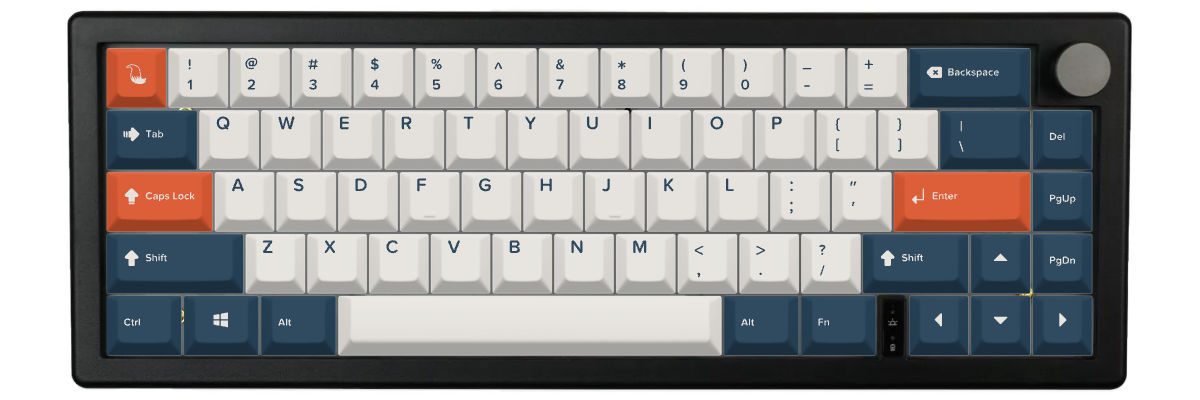Bluefire Fox Tales GMK67 custom keycaps