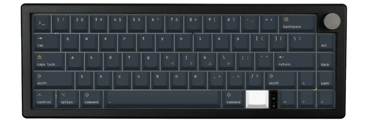 Command GMK67 custom keycaps