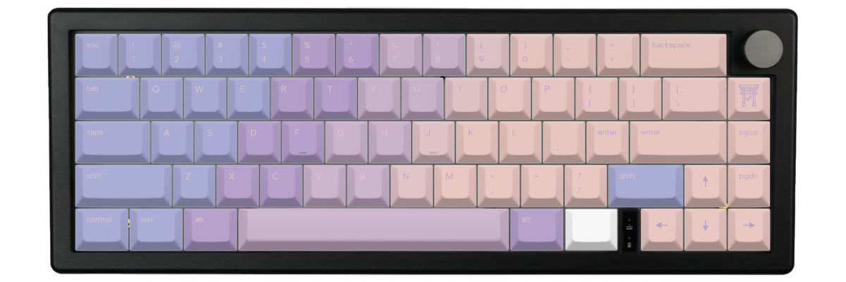 Hour of Dawn GMK67 custom keycaps