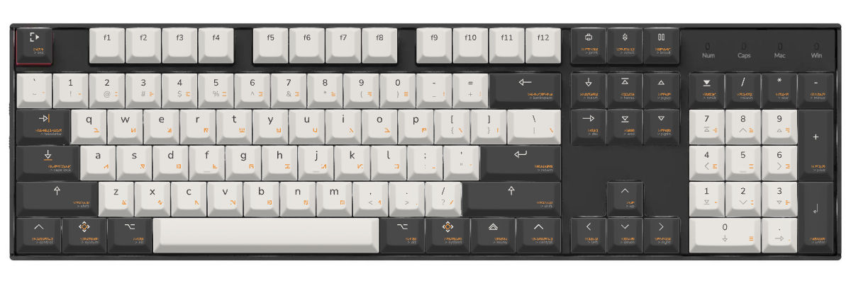 proxima rūnō Keychron K10 custom keycaps