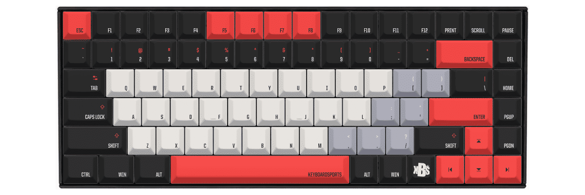 KEYBOARDSPORTS Keychron K2 custom keycaps