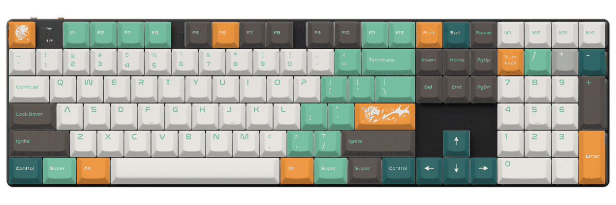 Firefly Keychron K5 Max custom keycaps