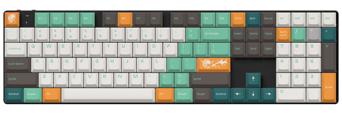 Firefly Keychron K5 Pro custom keycaps