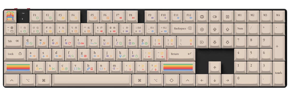 KAM 1977 Keychron K5 Pro custom keycaps