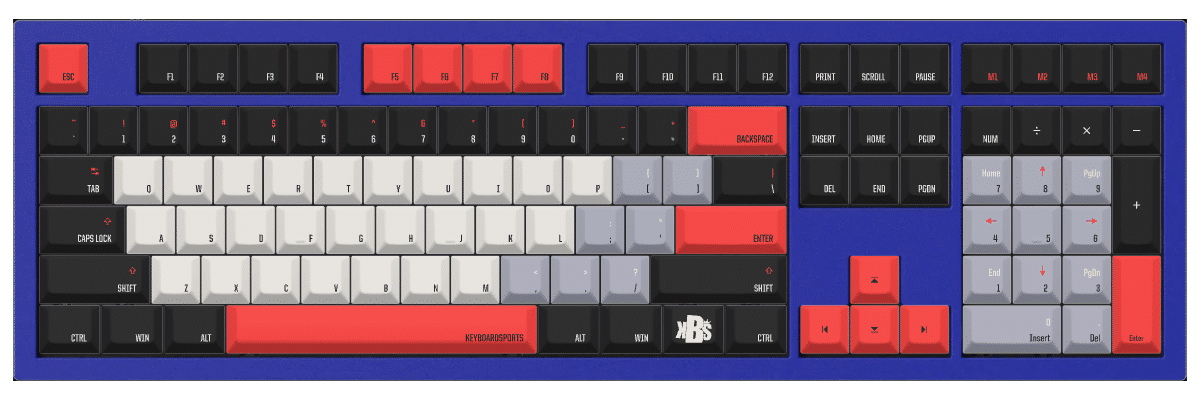 KEYBOARDSPORTS Keychron Q6 custom keycaps