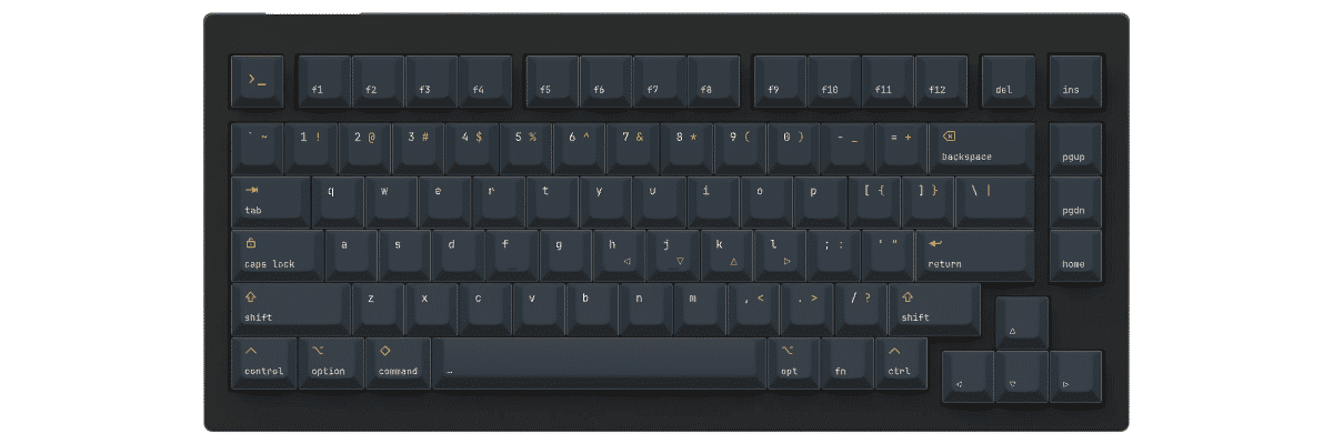 Command Keychron V1 custom keycaps