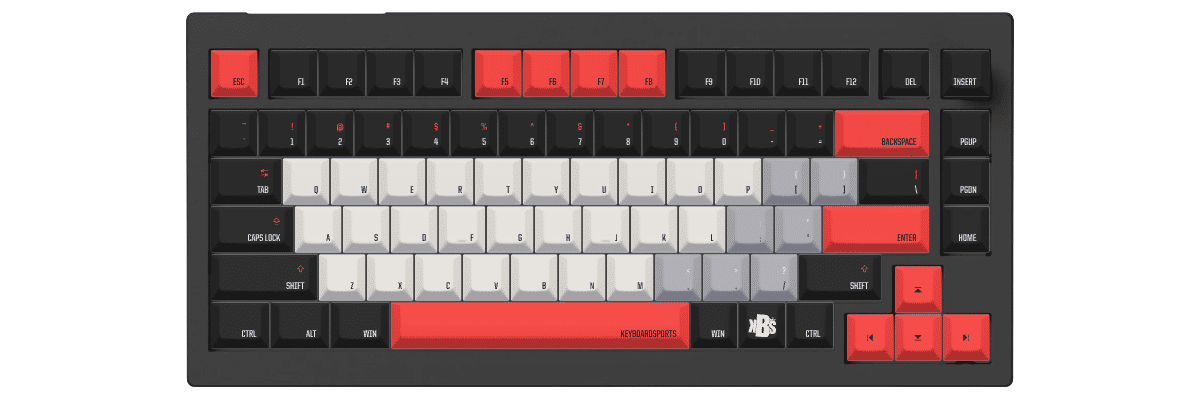 KEYBOARDSPORTS Keychron V1 Max custom keycaps