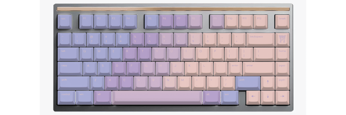 Hour of Dawn Mode Sonnet custom keycaps