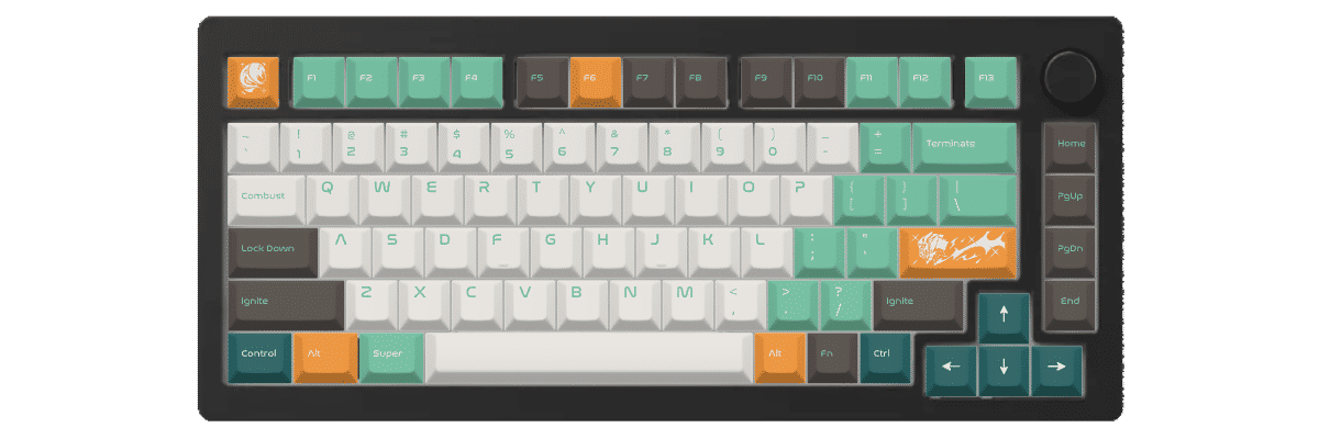 Firefly Monsgeek M1 custom keycaps