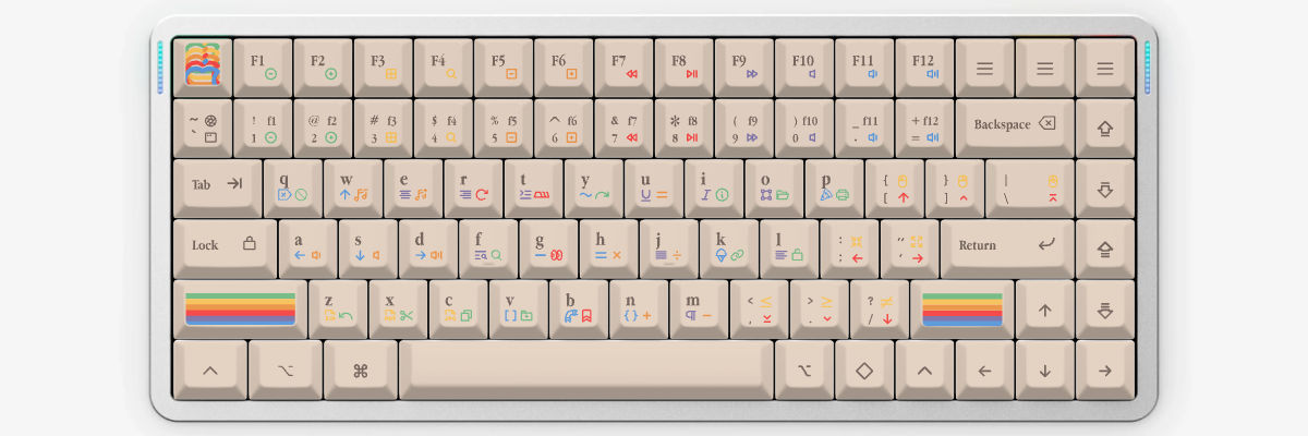 KAM 1977 NuPhy Air75 V3 custom keycaps