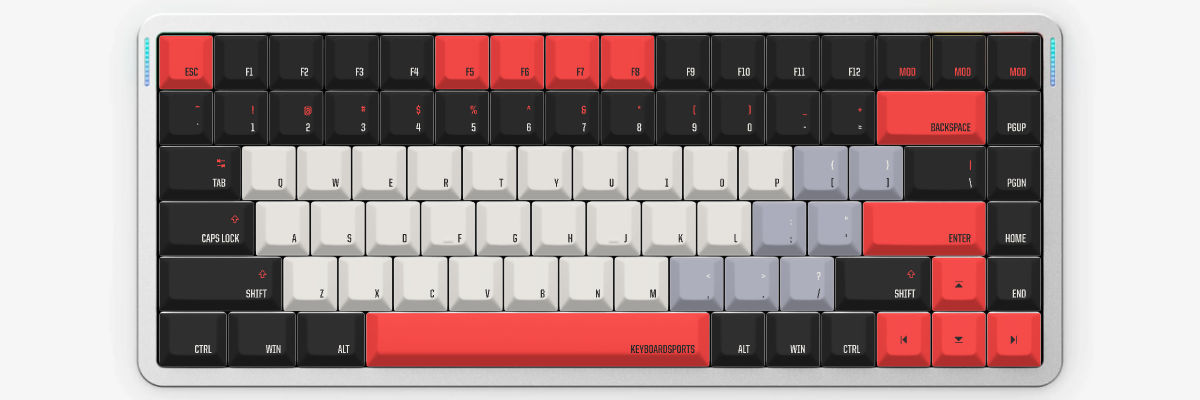 KEYBOARDSPORTS NuPhy Air75 V3 custom keycaps