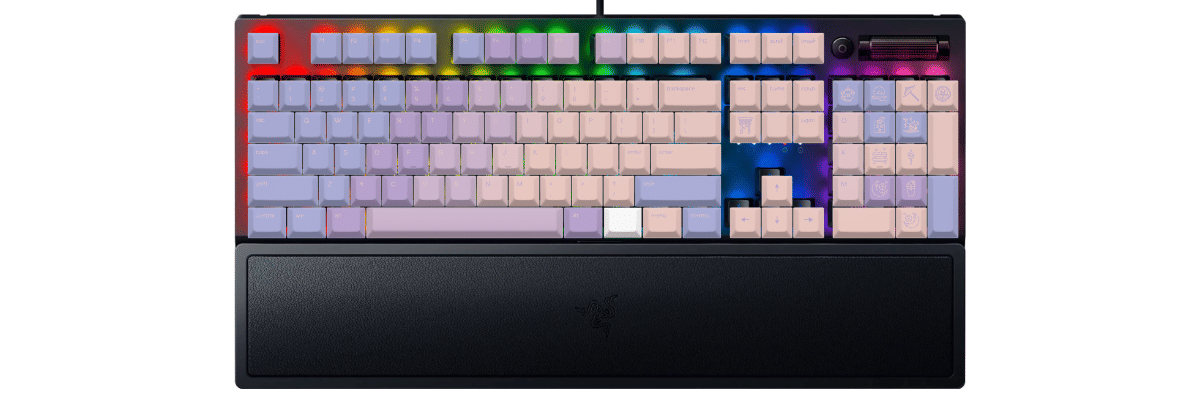 Hour of Dawn Razer BlackWidow V3 custom keycaps