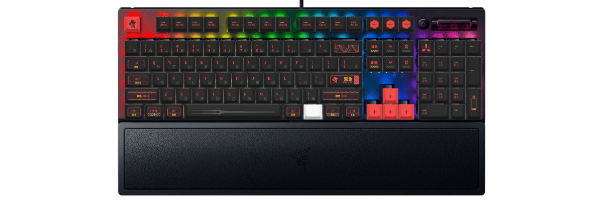NERV ONLY Razer BlackWidow V3 custom keycaps