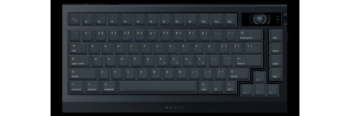 Command Razer BlackWidow V4 75% custom keycaps