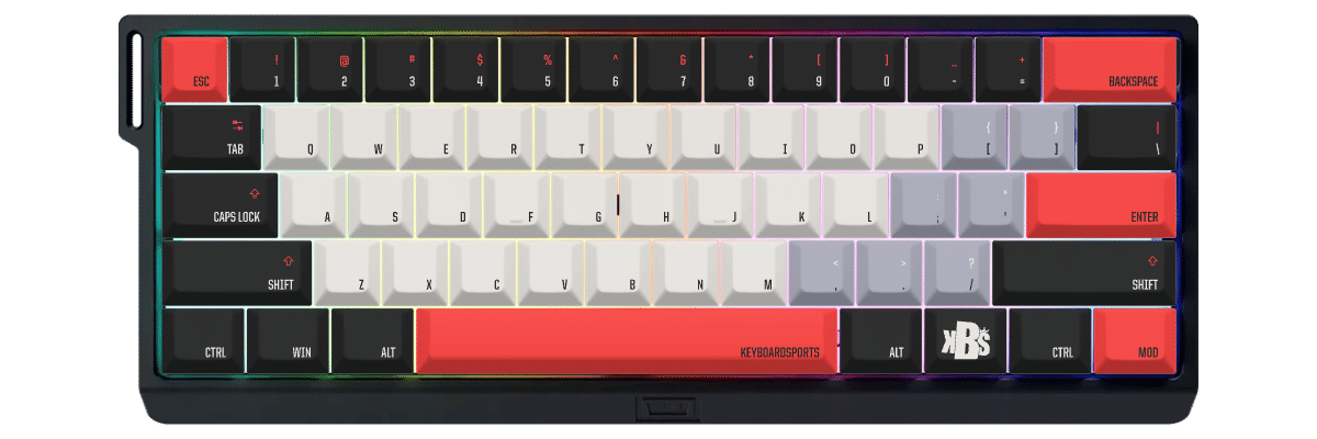 KEYBOARDSPORTS Wooting 60HE v2 custom keycaps