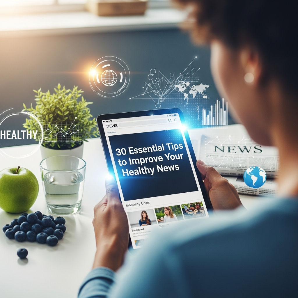 30 Essential Tips to Improve Your Healthy News insight